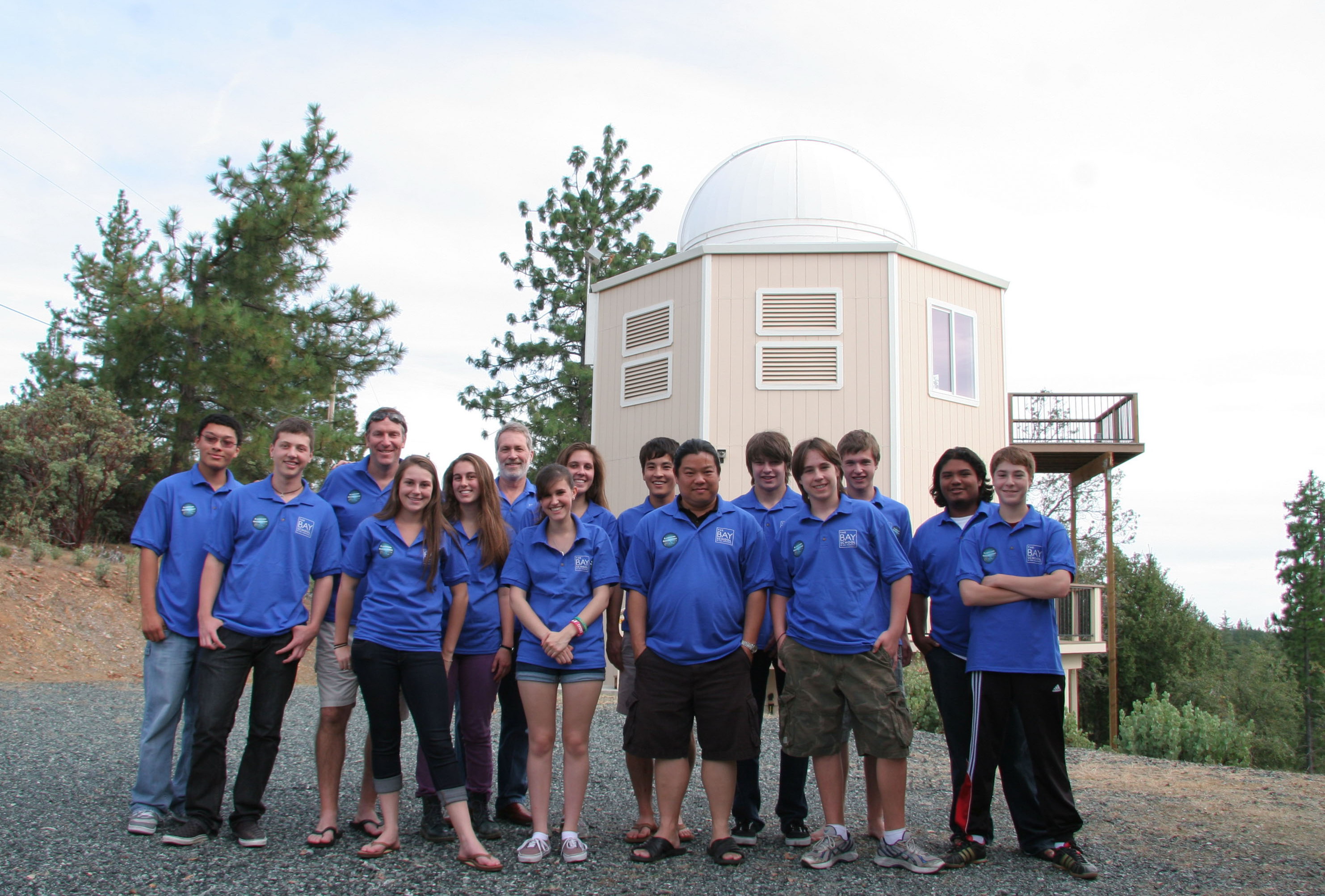2011 - Bay School students at Tuolumne Skies Observatory